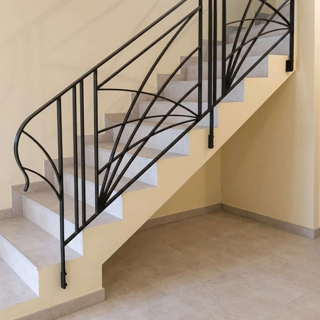 Garde-Corps d'Escalier Art Déco