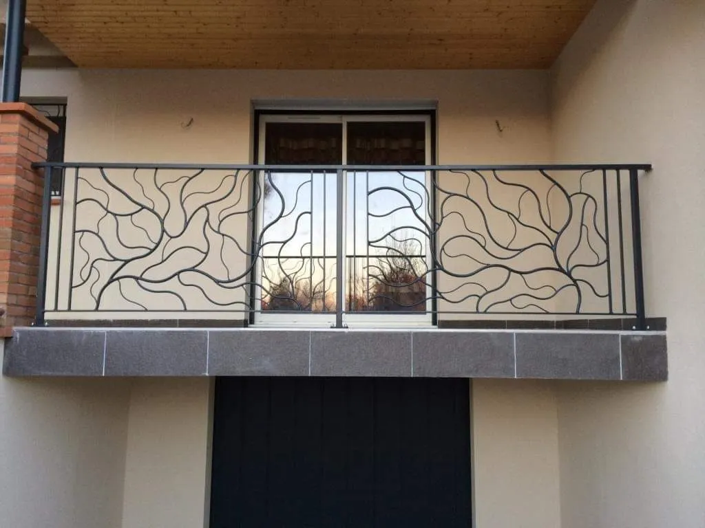 Garde-Corps Motif Végétal