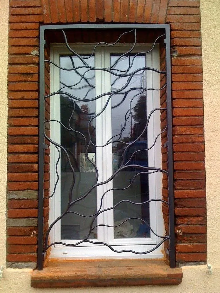 Grille de Défense Végétale pour Fenêtre